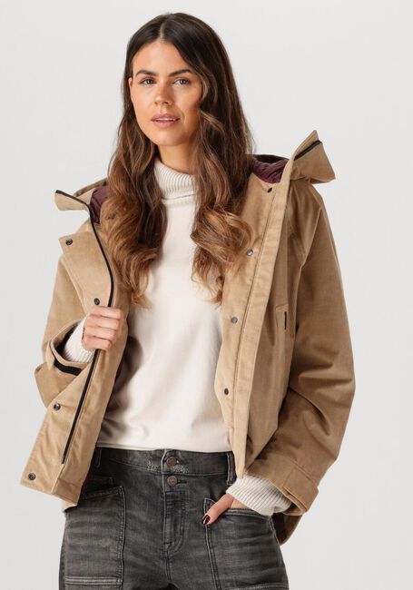 Bruine WOOLRICH Jack CORDUROY 3L JACKET - large