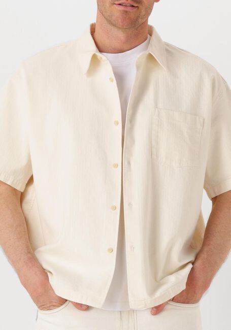 Ecru AMERICAN VINTAGE Casual overhemd KOYBAY - large