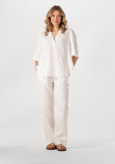 Witte RESORT FINEST Top SHORT SLEEVE BLOUSE - large