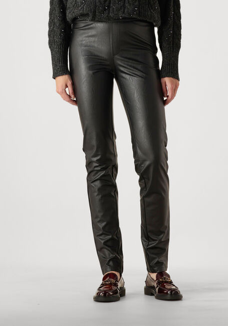Zwarte DANTE6 Broeken DITON FAUX LEATHER LEGGINGS - large