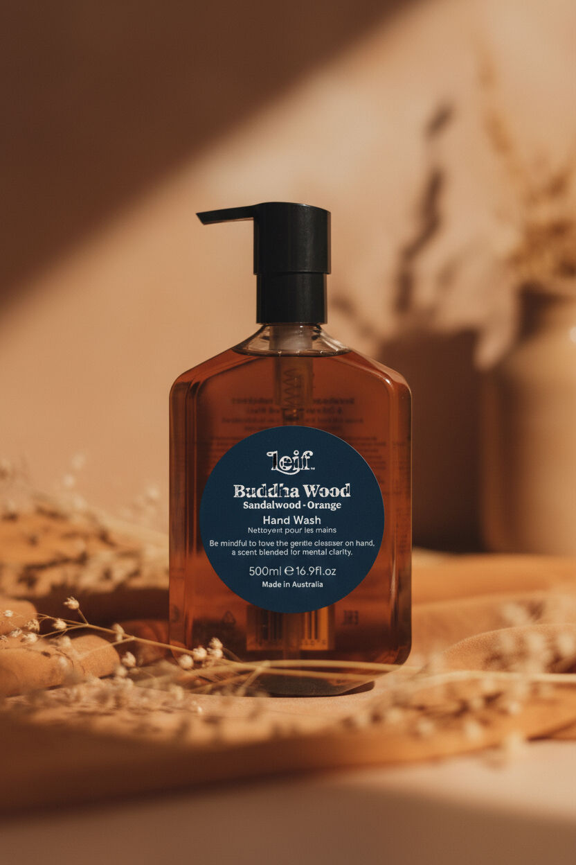 LEIF Handverzorging BUDDHA WOOD HAND WASH 500ML - large