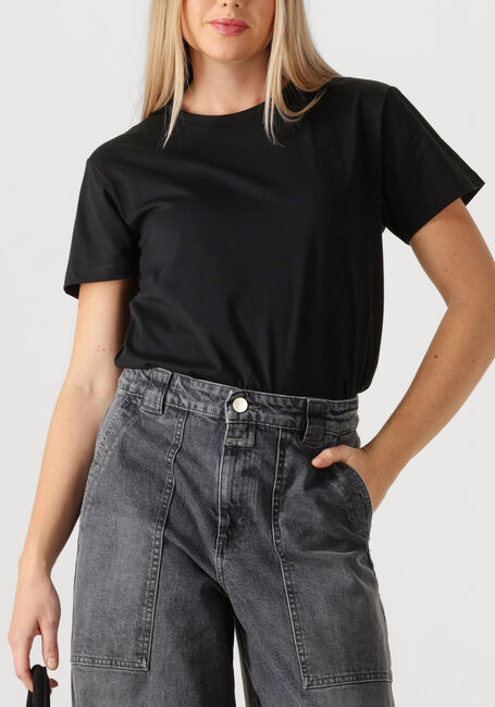 Zwarte MARANT ETOILE T-shirt ABY-GZ 23PTS0070FA - large