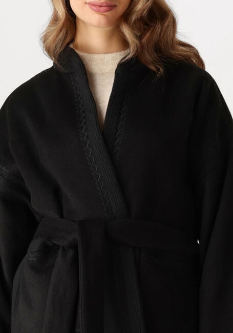 Zwarte ANTIK BATIK Kimono WILLIAM KIMONO - large