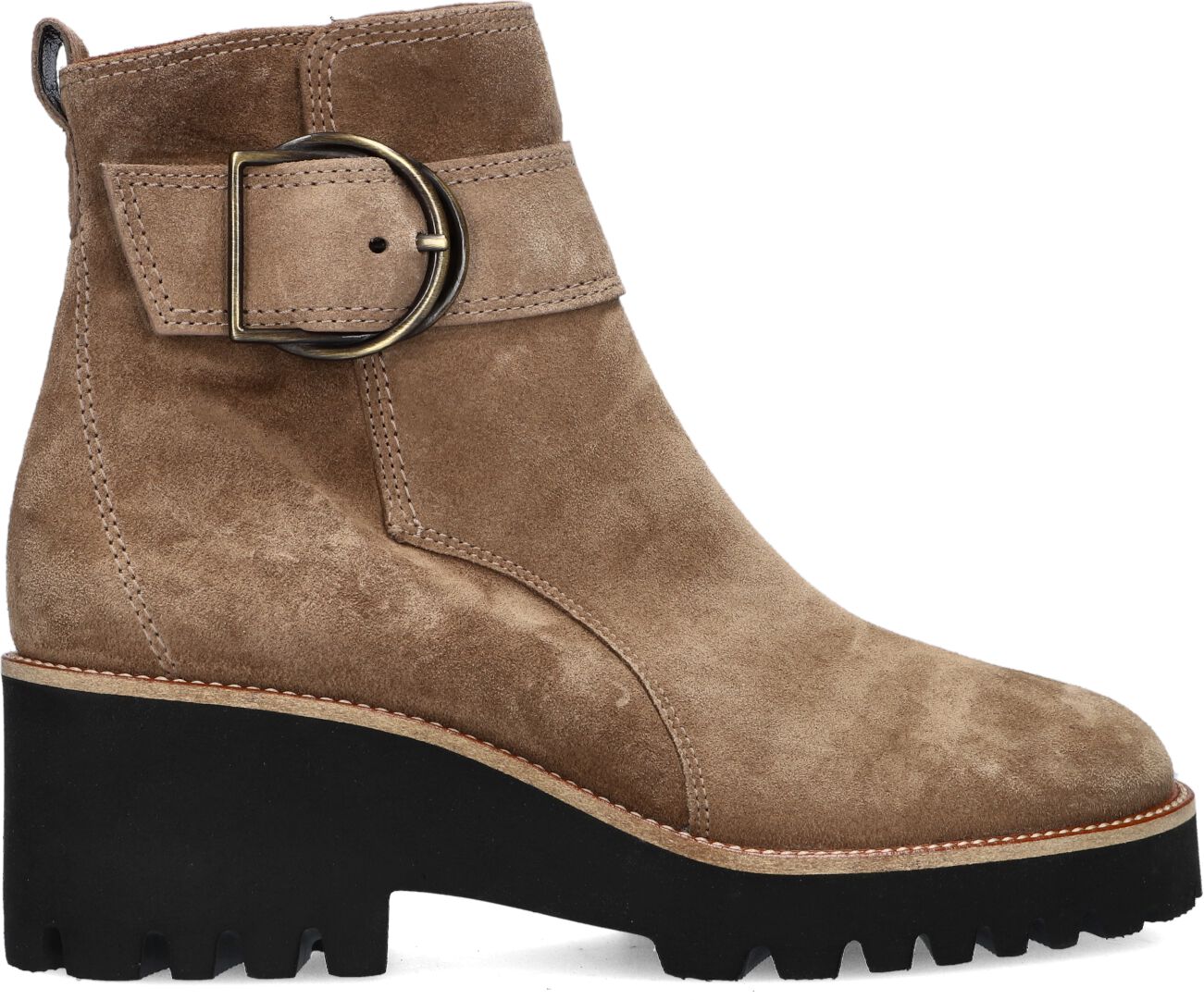 Paul Green Enkellaarsjes
Dames 9763, Maat: 38,5, Materiaal: Suède, Kleur: Taupe