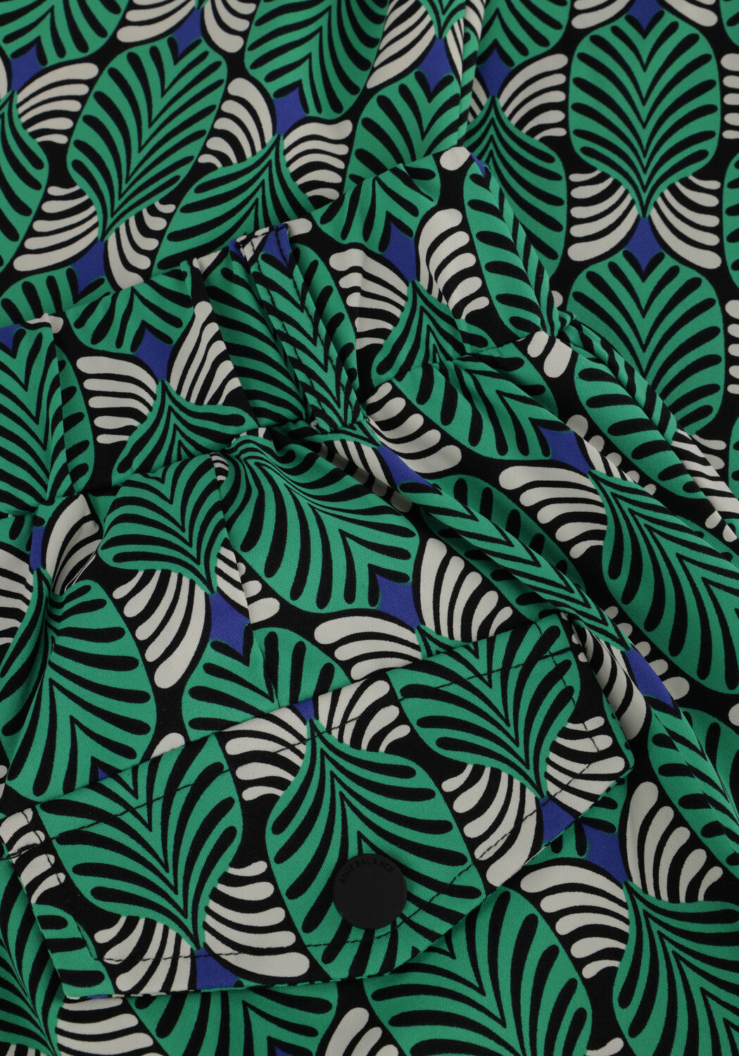 Groene AIME BALANCE Flared broek SERENA FLARED - large