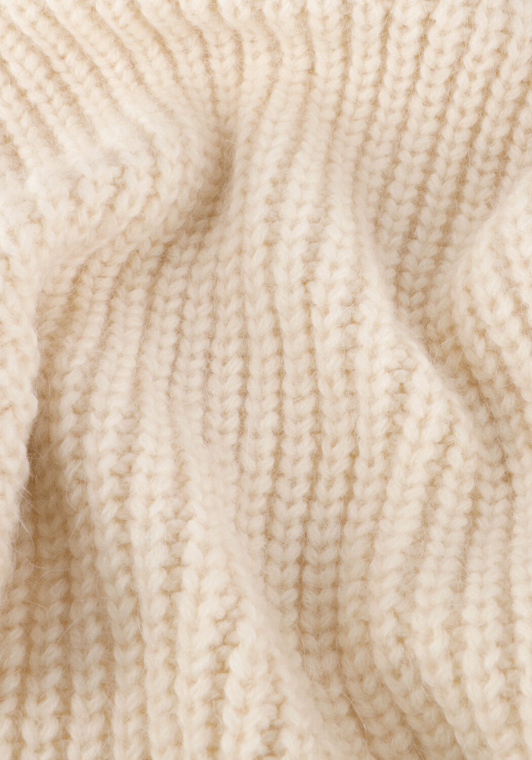 Beige DANTE6 Trui RAYURE OVERSIZED SWEATER - large