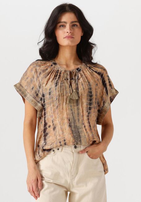 Multi SUMMUM T-shirt TOP TIE DIE PRINT - large