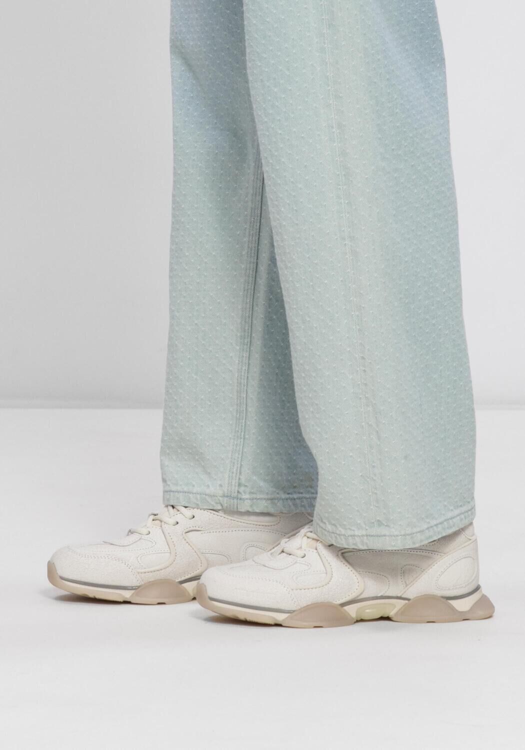 Witte AXEL ARIGATO Lage sneakers ERIS CRACKLED - large