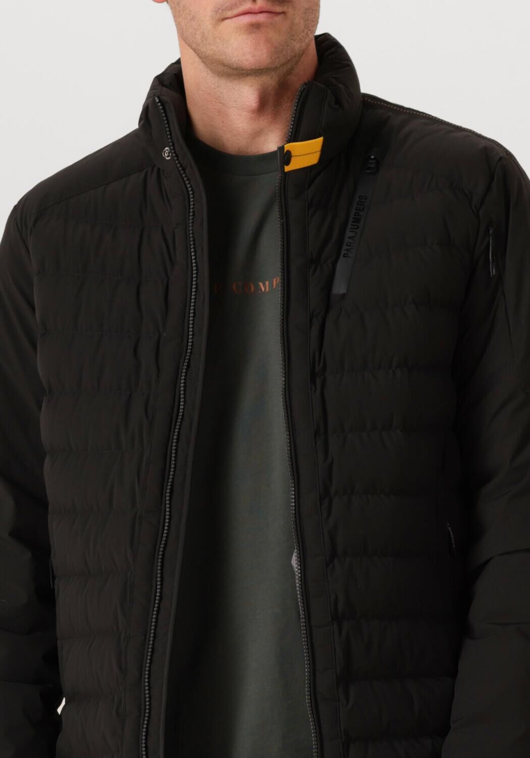 Zwarte PARAJUMPERS Gewatteerde jas BEREL - large