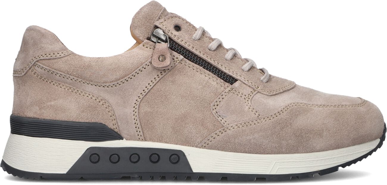 Greve Lage Sneakers Heren Haarlem K, Maat: 42, Materiaal: Suède, Kleur: Taupe