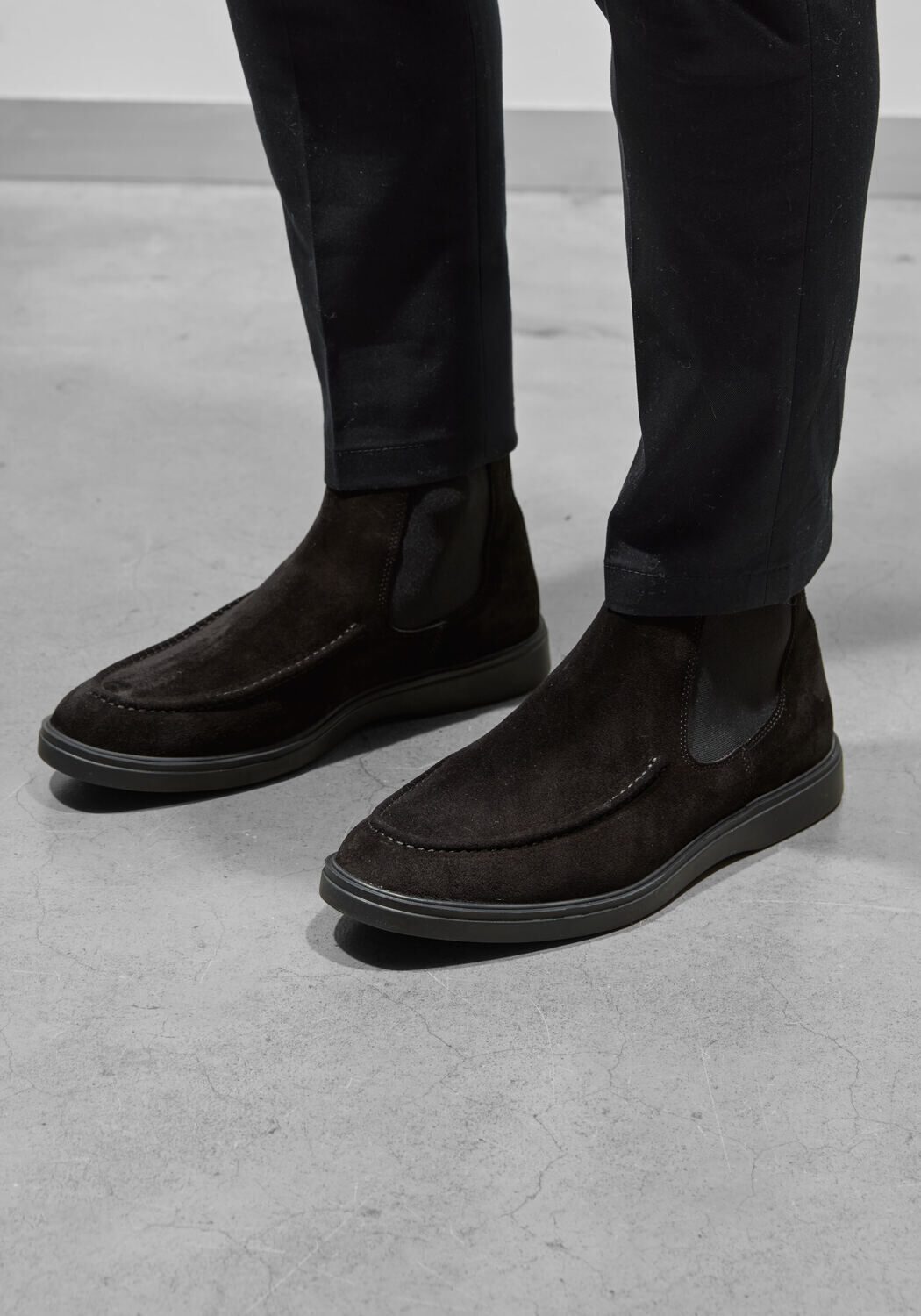 Zwarte STEFANO LAURAN Chelsea boots 24859 - medium