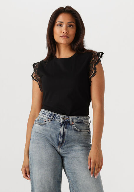 Zwarte AAIKO T-shirt CORA FANCY CO 144 - large