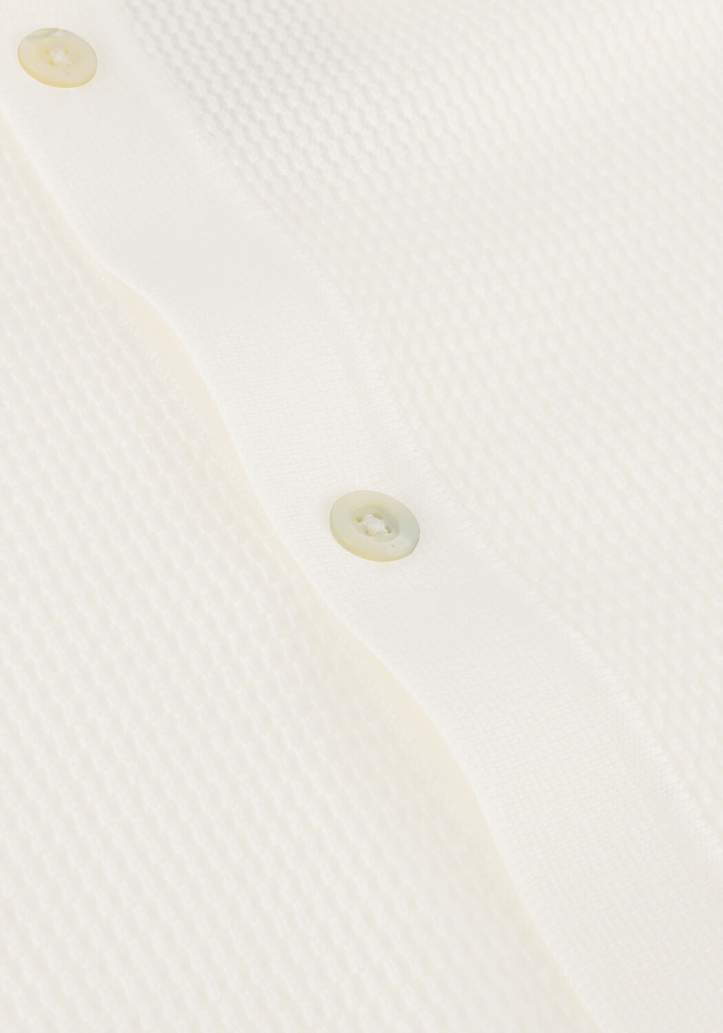 Ecru WAHTS Polo RYANS KNITTED COMBED COTTON - large