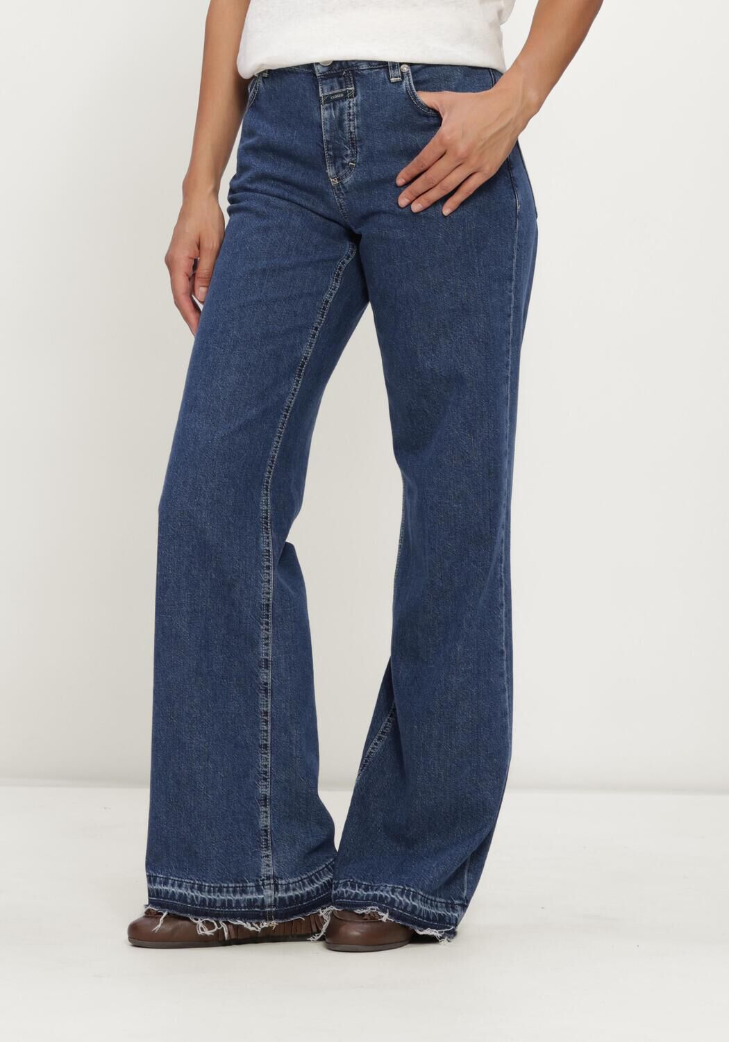 Blauwe CLOSED Wide jeans GILLAN - large
