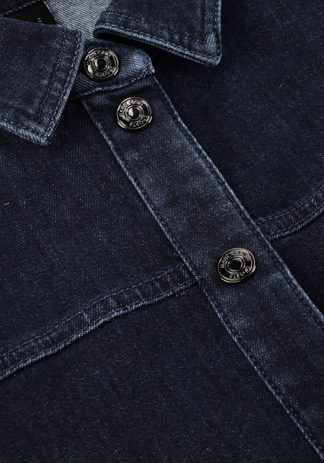 Donkerblauwe MARC CAIN SPORTS Midi jurk ZS 21.12 D06 - large