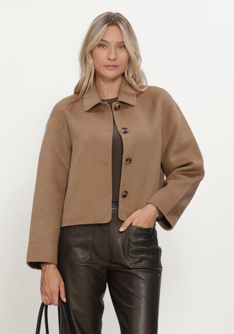 Groene STUDIO AR Jack NICOLINA WOOLBLEND - large