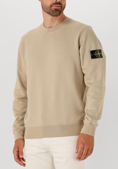 Beige STONE ISLAND Trui SWEATSHIRT - large