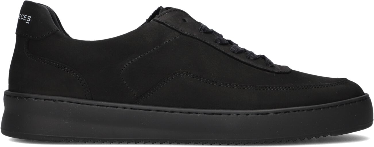 Filling Pieces Lage Sneakers Heren Mondo Rip Tonal, Maat: 44, Materiaal: Suède, Kleur: Zwart