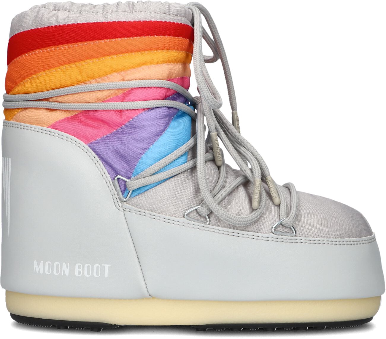 Moon Boot Snowboots Dames Icon Low Rainbow, Maat: 39, Materiaal: Textiel