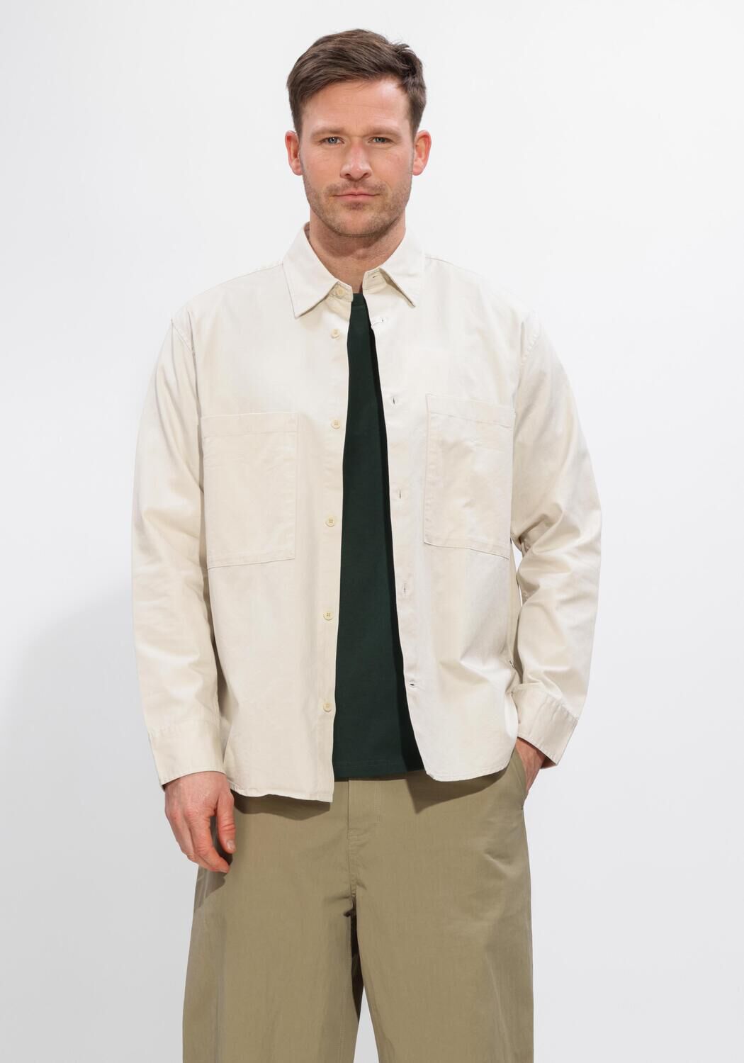Ecru NN.07 Overshirt FREDDY 5326 | Assem