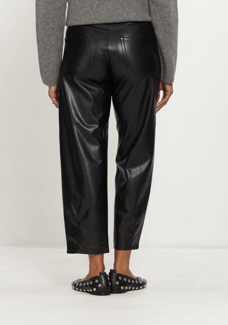 Zwarte CAMBIO Broeken ELIN VEGAN NAPPA LEATHERSTRETCH - large