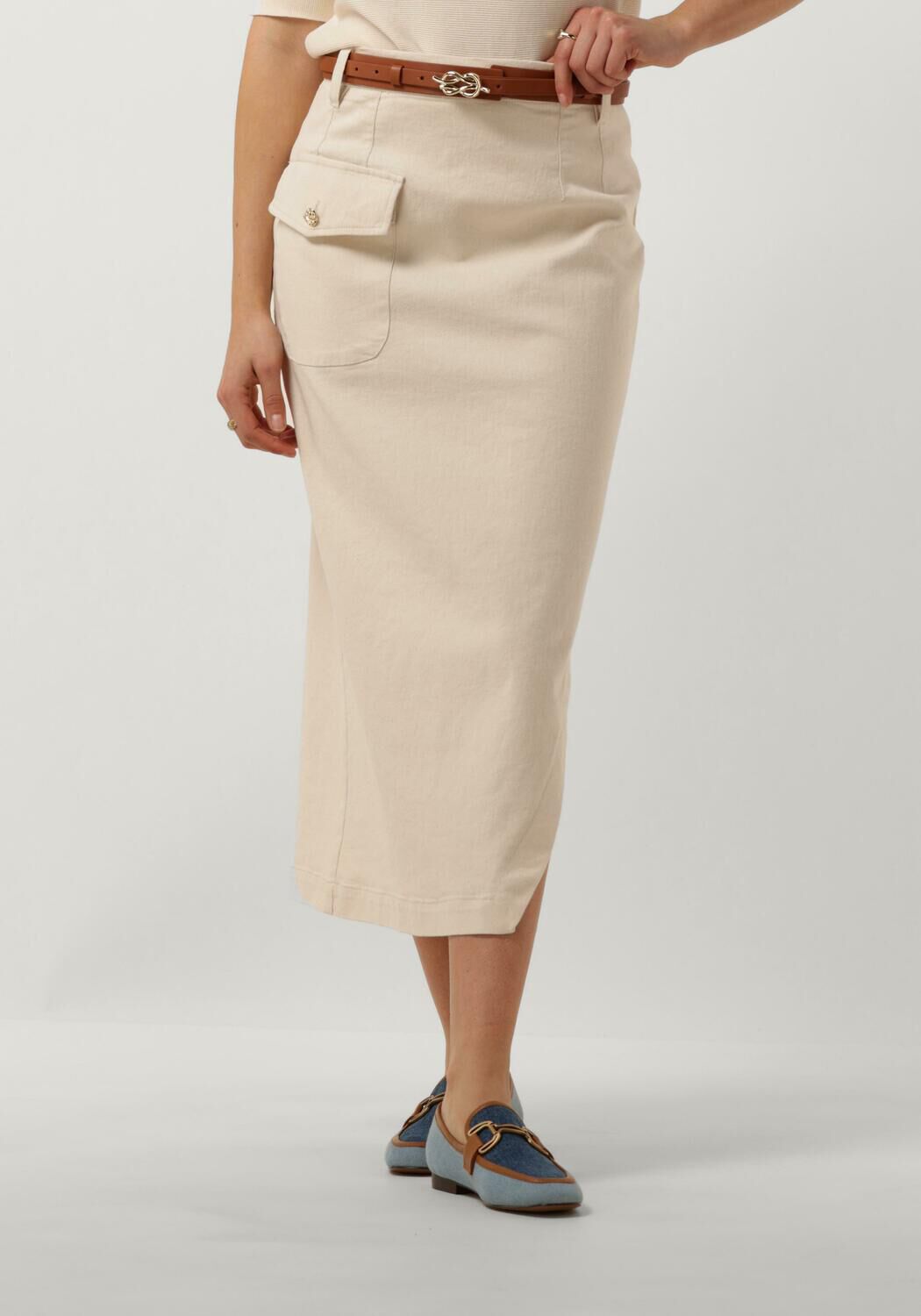 Caroline Biss Midirok Dames 1713/34, Maat: 34, Kleur: Creme