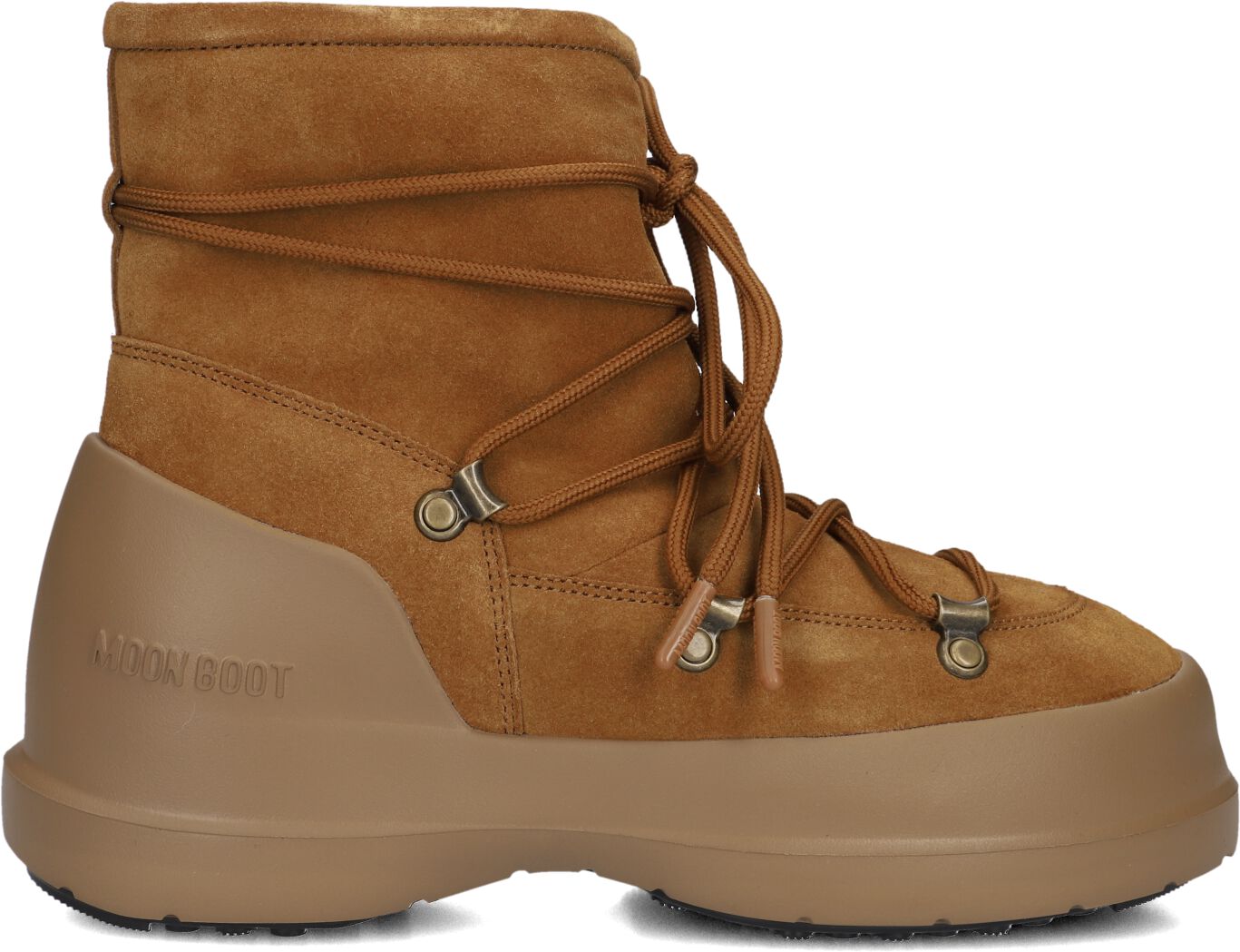 Moon Boot Snowboots Dames Mb Luna Boot, Maat: 41, Materiaal: Suède, Kleur: Cognac