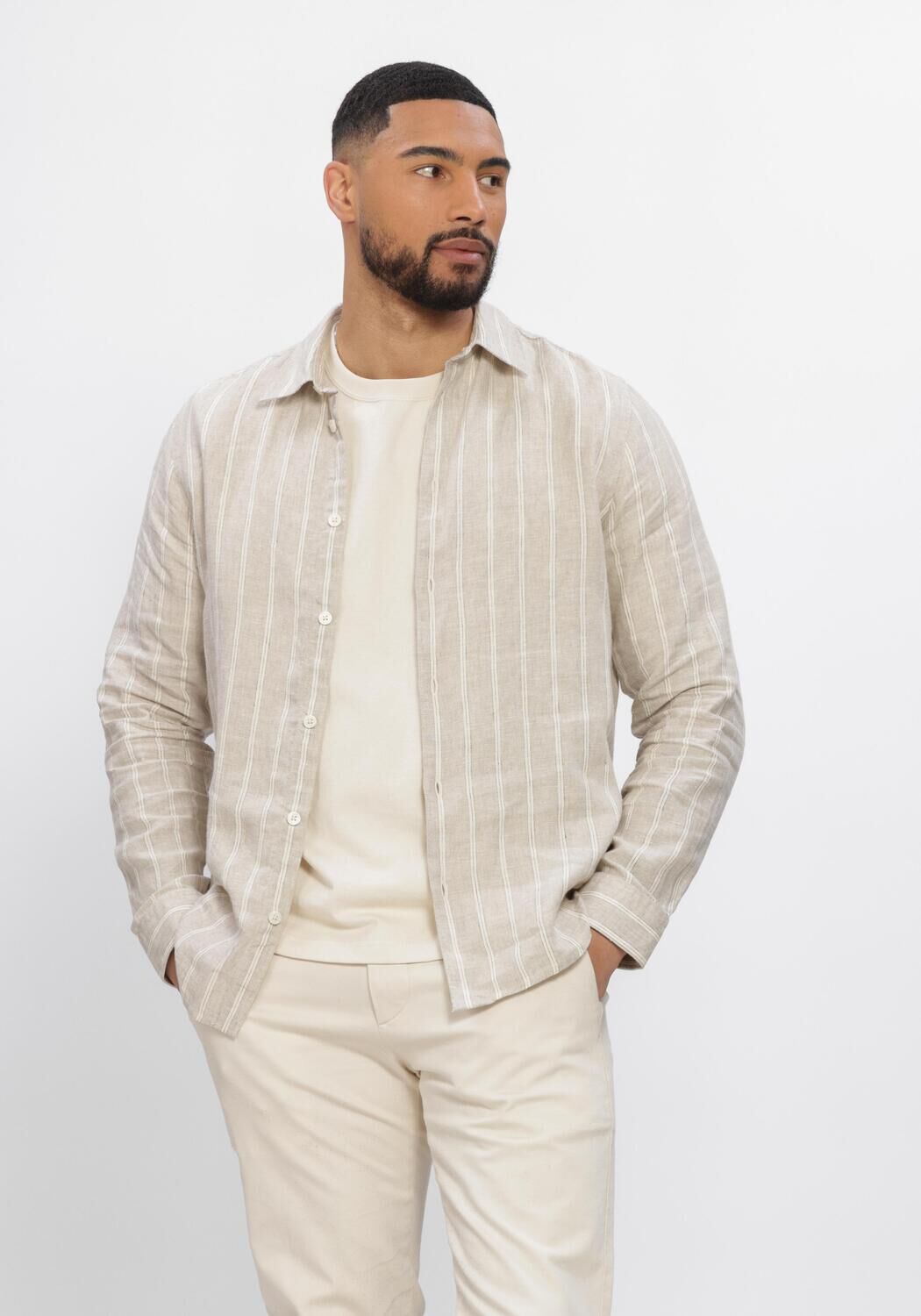 Zand NN.07 Casual overhemd ENZO SHIRT 5728 - large