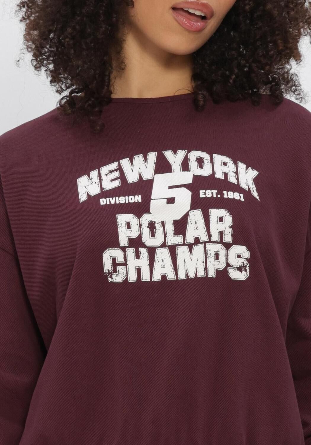 Bordeaux PENN & INK Sweater W26F1941 - large