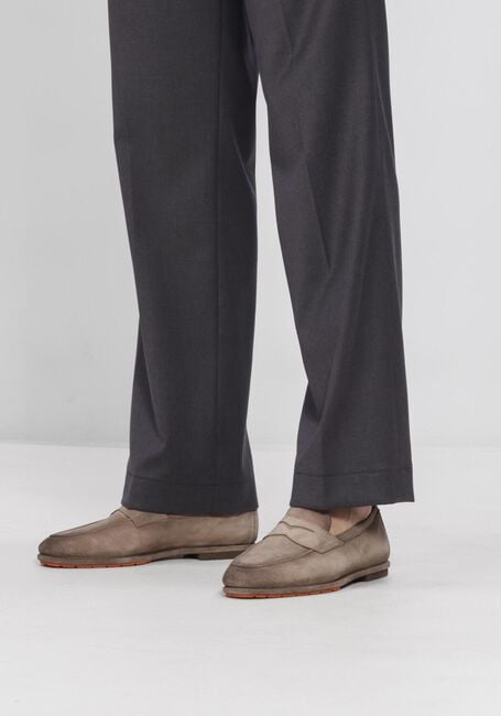 Beige SANTONI Loafers CARLO-DRIV - large