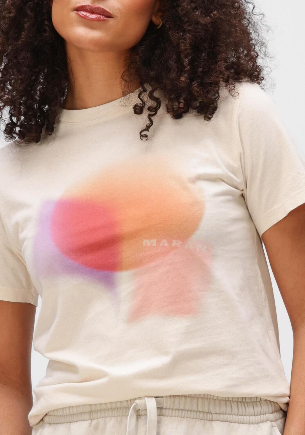 Ecru ISABEL MARANT T-shirt ZEWEL-GZ - large