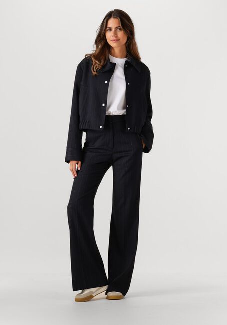 Donkerblauwe MARGAUX LONNBERG Flared broek MILO PANTALON - large