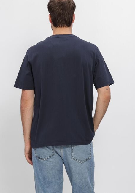 Donkerblauwe NN.07 T-shirt ADAM EMB T-SHIRT 3209 - large