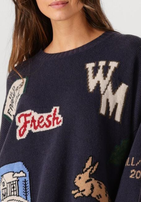 Donkerblauwe MAX MARA Trui PAVIDI - large