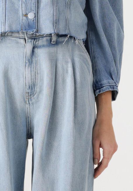 Blauwe IBANA Wide jeans PRISTINA - large