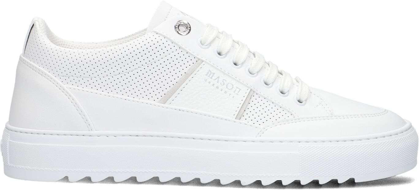 Mason Garments Lage Sneakers Heren Tia Sportiva Tonale, Maat: 41, Materiaal: Leer, Kleur: Wit