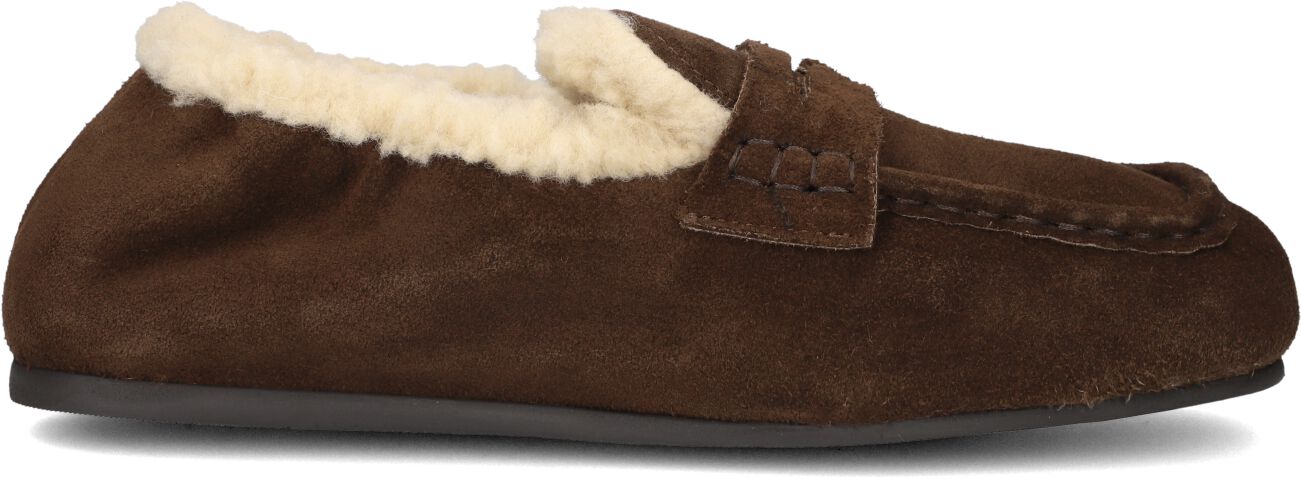 Posa Posa Loafers Dames Penny Loafer Square Fur