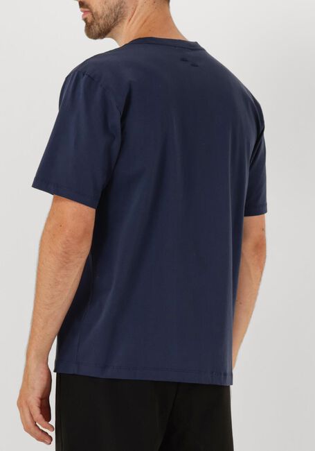 Donkerblauwe FILLING PIECES T-shirt T-SHIRT EMBROIDERED KNOT - large
