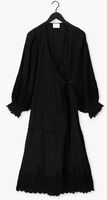 Antraciet SISSEL EDELBO Midi jurk TAMMY COTTON DRESS - medium