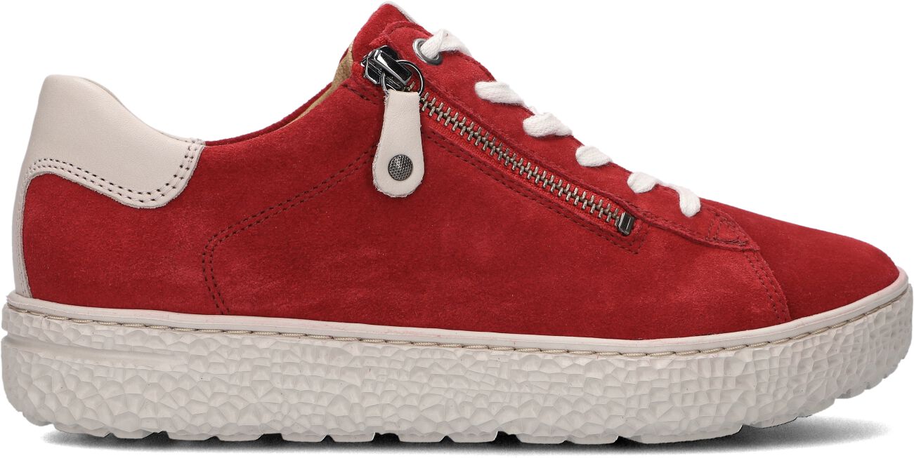 Hartjes Lage Sneakers Dames 162.1401, Maat: 37,5, Materiaal: Suède, Kleur: Rood