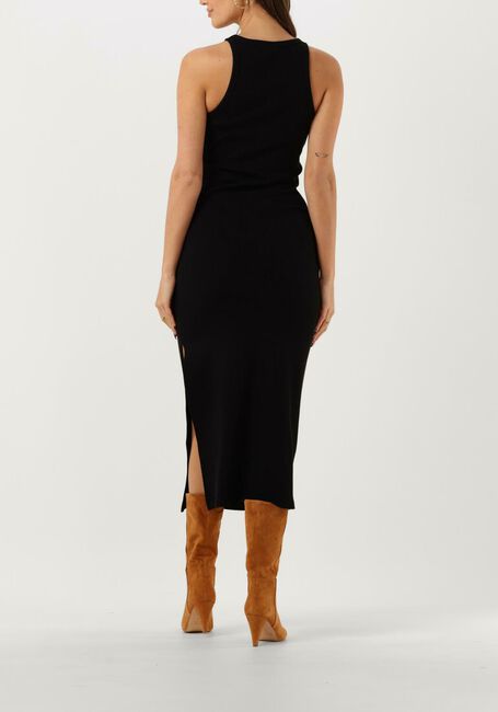 Zwarte GESTUZ Midi jurk DREWGZ SL LONG DRESS NOOS - large