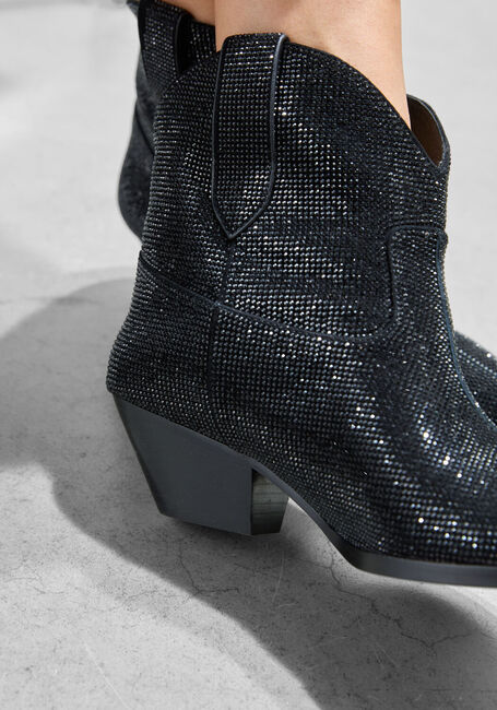 Zwarte LOLA CRUZ Enkellaarsjes 312T00BK Zwarte LOLA CRUZ Enkellaarsjes 312T00BK - large