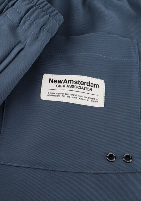 Donkerblauwe NEW AMSTERDAM SURF ASSOCIATION Korte broek WORK SHORTS - large