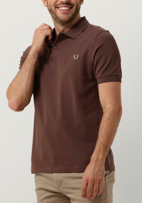 Brique FRED PERRY Polo THE PLAIN FRED PERRY SHIRT - large