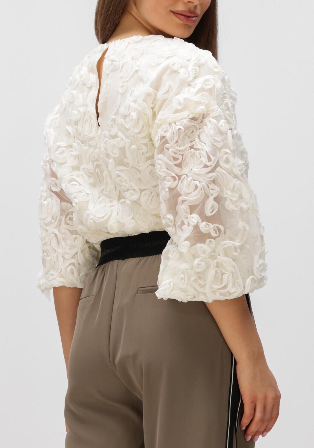 Gebroken wit CO'COUTURE Blouses TESSY FLOWER BLOUSE - large