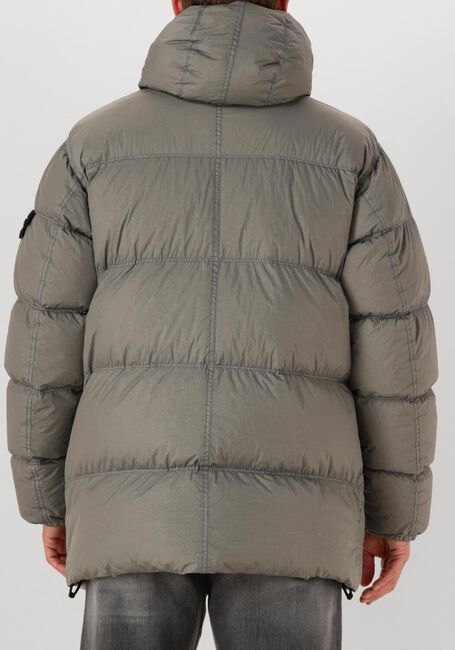 Grijze STONE ISLAND Parka's SHORT PARKA - large