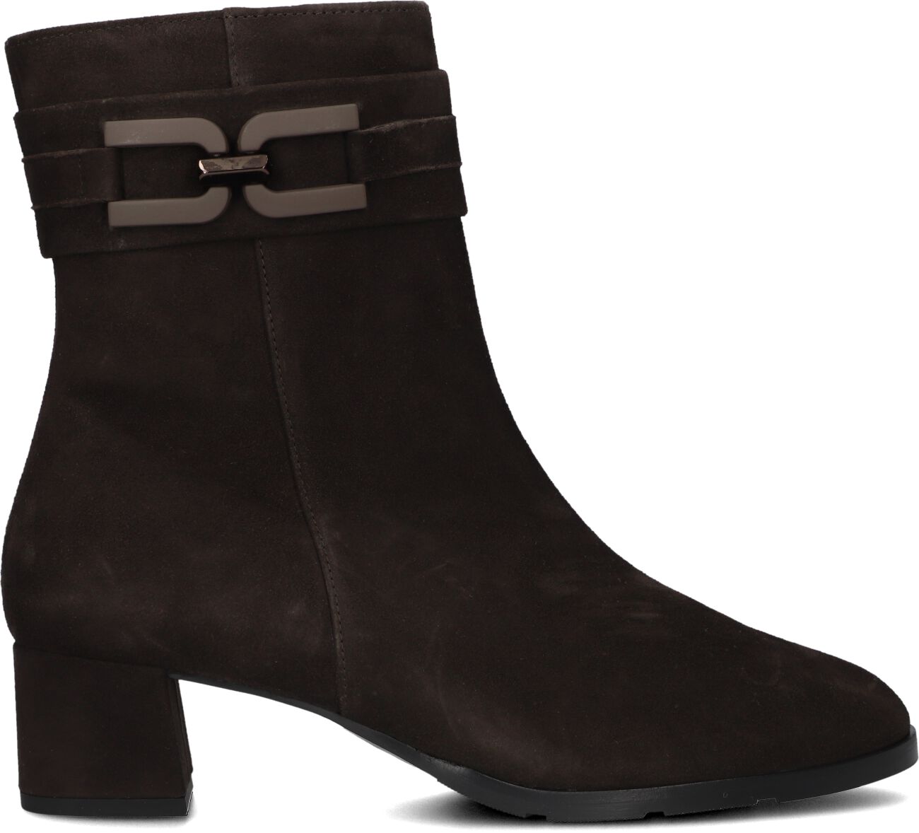 Hassia Enkellaarsjes
Dames 304852, Maat: 41,5, Materiaal: Suède, Kleur: Bruin