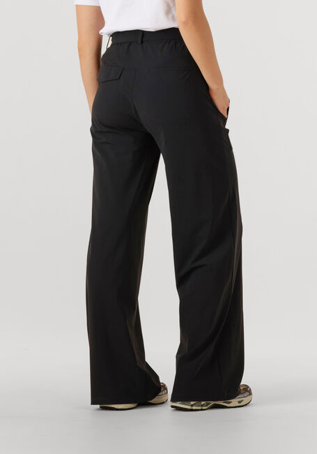 Zwarte PENN & INK Wijde broek BOWIE - large