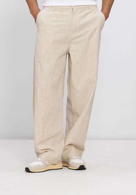 Zand OLAF HUSSEIN Chino LINEN BARREL LEG PANTS - large