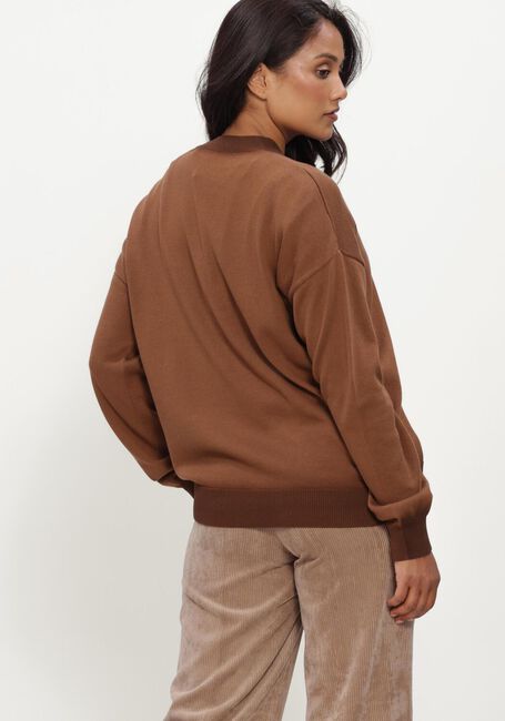 Bruine RIANI Vest STRICKJACKE/-MANTEL - large